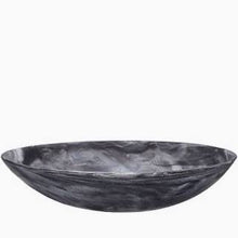 Load image into Gallery viewer, Black Swirl Serving Bowl Large