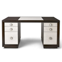 Load image into Gallery viewer, Mahogany And White Oak Marble Desk