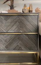 Load image into Gallery viewer, Dark Walnut Side Chest