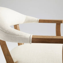 Load image into Gallery viewer, Light Wood Tufted Barstool