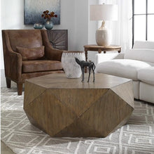 Load image into Gallery viewer, Octagon Wood Coffee Table