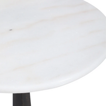 Load image into Gallery viewer, Iron White Marble Side Table