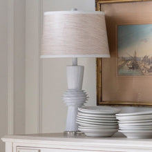 Load image into Gallery viewer, Ceramic Hourglass Table Lamp