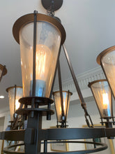 Load image into Gallery viewer, 6 Lamp Spanish Chandelier