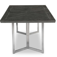 Load image into Gallery viewer, Dark Oak Herringbone Dining Table