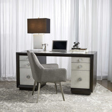 Load image into Gallery viewer, Mahogany And White Oak Marble Desk