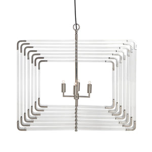 Acrylic Square Chandelier