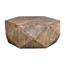 Load image into Gallery viewer, Octagon Wood Coffee Table
