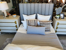 Load image into Gallery viewer, Fully Upholstered Queen Bed with Accents
