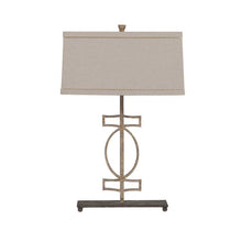 Load image into Gallery viewer, Gold Leaf Motif Table Lamp
