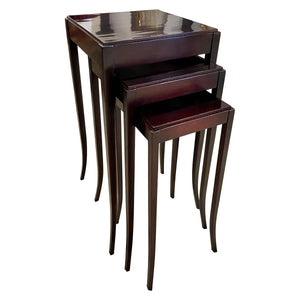 Nesting Mahogany Tables Set