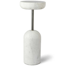 Load image into Gallery viewer, Round Marble Drink Table
