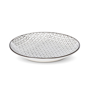 Ivory Ceramic Dinner Plate