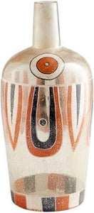 Rustic Patterned Vase Flute