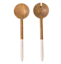 Load image into Gallery viewer, Light Wood Salad Serving Set
