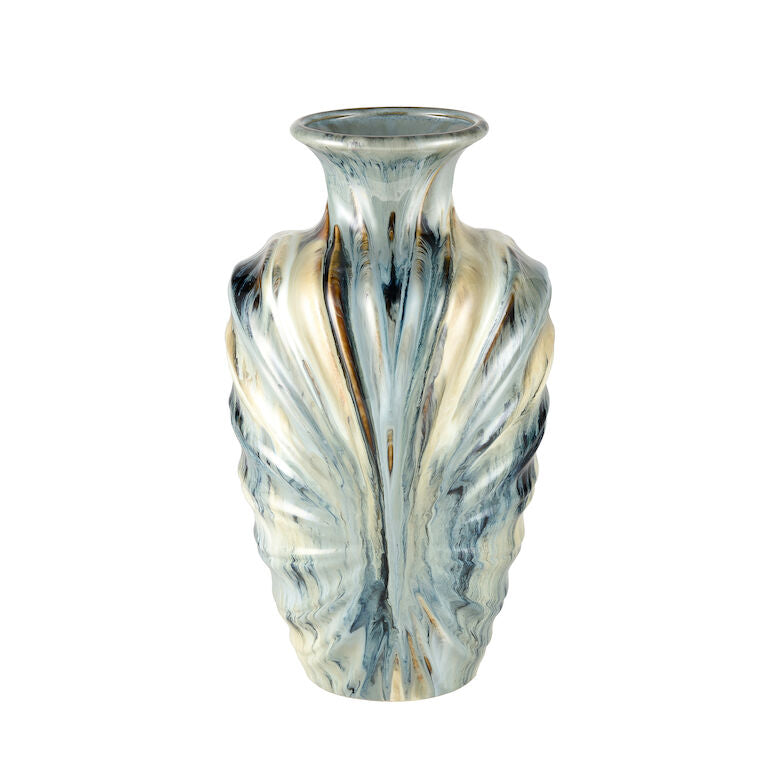 Blue Wave Large Vase