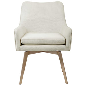 Ivory Gold Office Chair