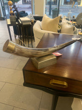 Load image into Gallery viewer, Large Iron And Horn Sculpture

