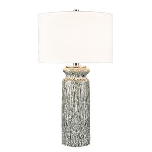 Coastal Rustic Green Table Lamp