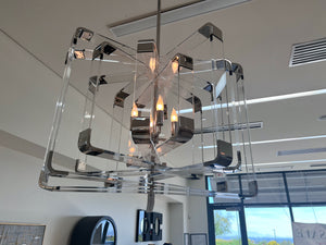 Acrylic Square Chandelier