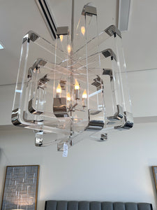 Acrylic Square Chandelier