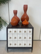 Load image into Gallery viewer, Wood Pyramid Three Drawer Chest
