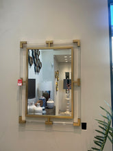 Load image into Gallery viewer, Clear and Gold Mirror
