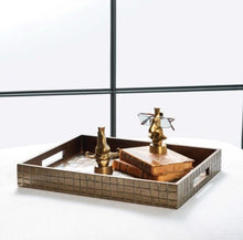 Load image into Gallery viewer, Bronze Croc Tray Large
