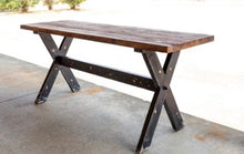 Load image into Gallery viewer, Large Rustic Roadhouse Table
