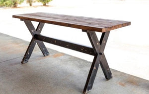 Large Rustic Roadhouse Table