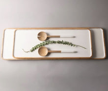 Load image into Gallery viewer, Light Wood Salad Serving Set
