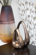 Load image into Gallery viewer, Plum And Amber Vase Tall

