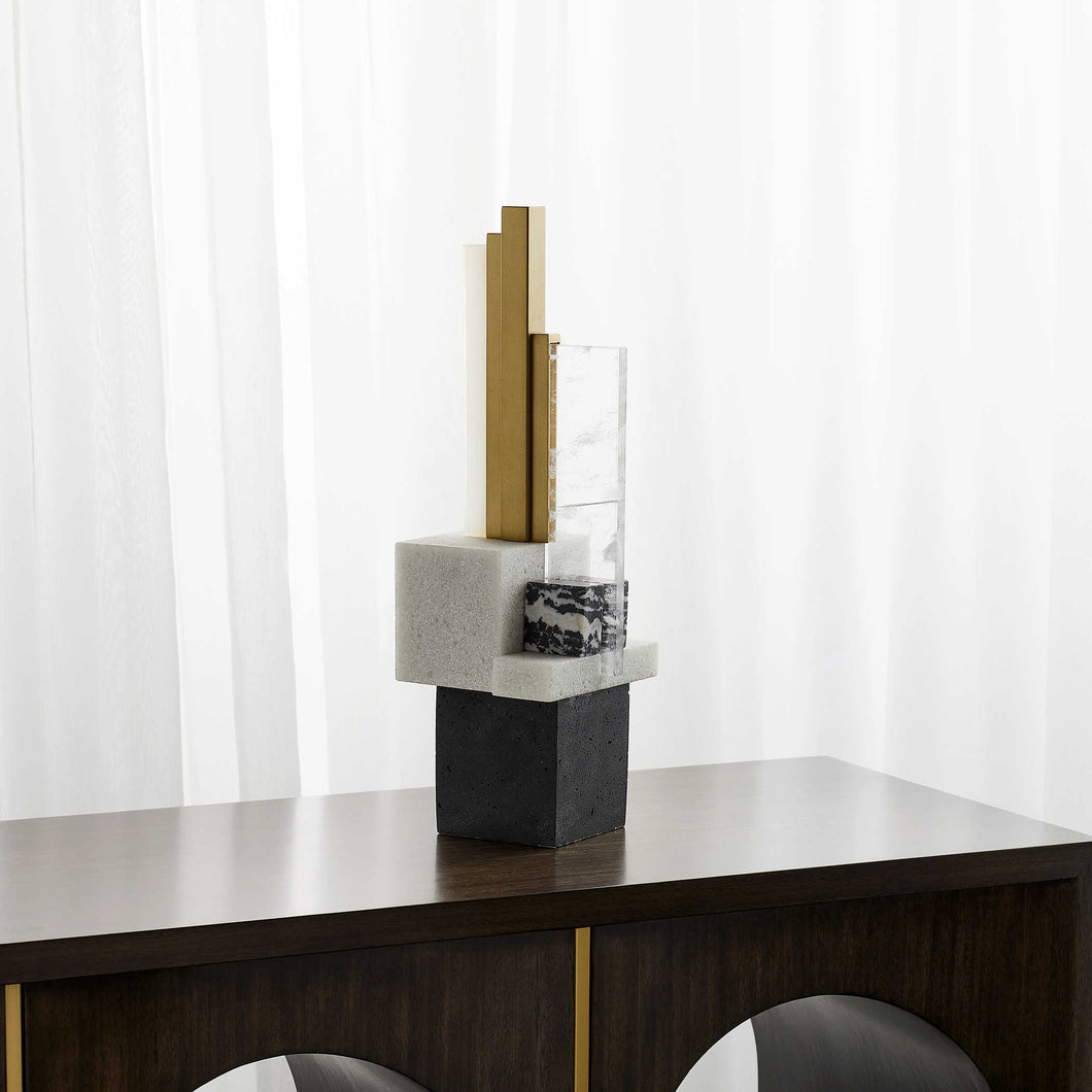 Stacked Material Sculpture