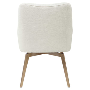 Ivory Gold Office Chair